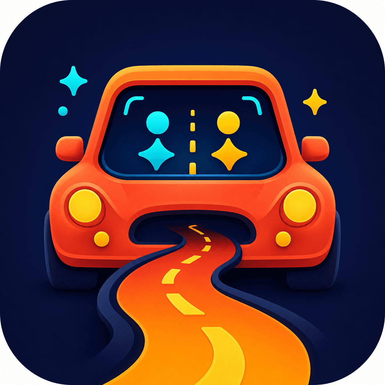 Carcade road-trip game app icon