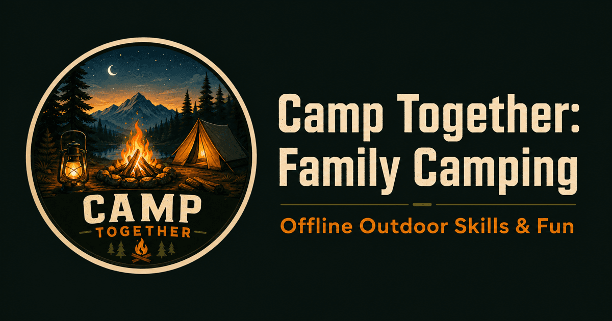 Camp Together: Family Camping product guide artwork