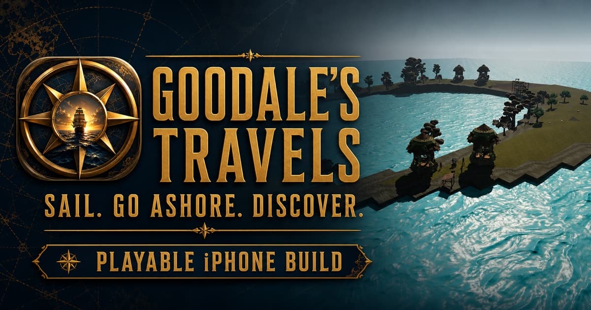 Goodale’s Travels product guide artwork