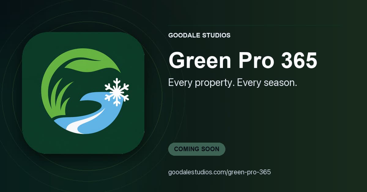 Green Pro 365 product guide artwork