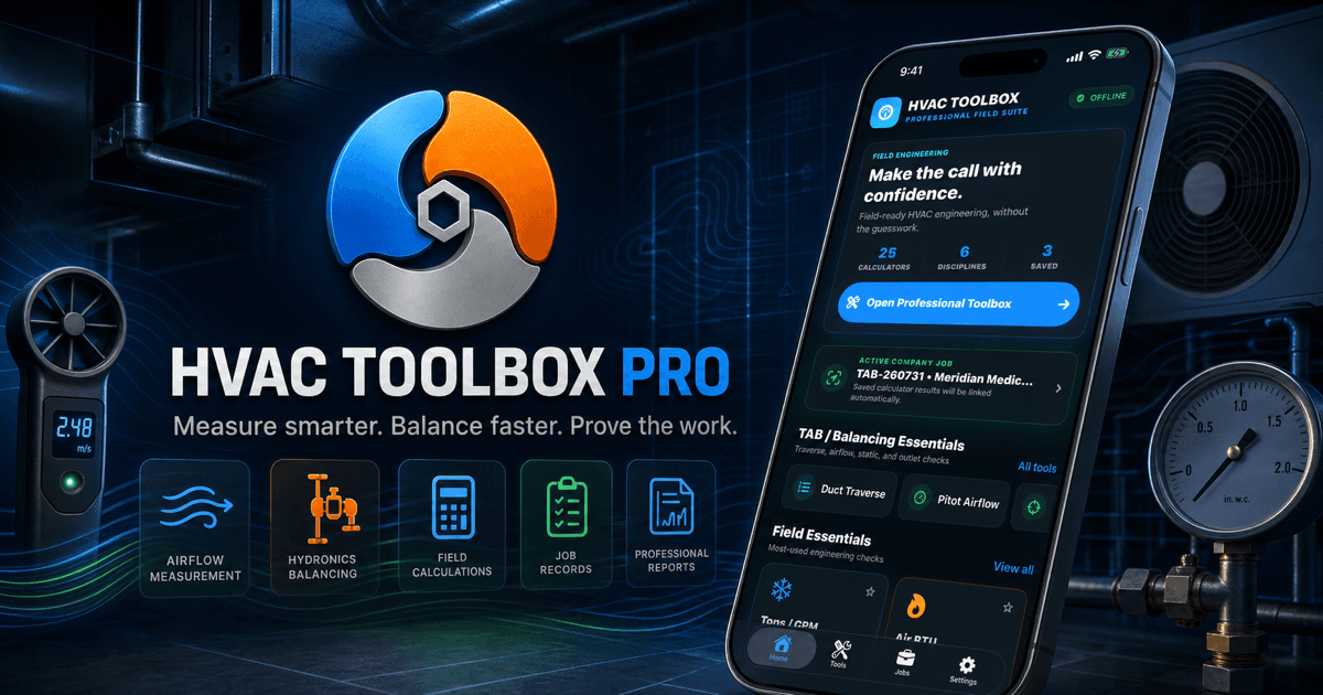 HVAC Toolbox Pro product guide artwork