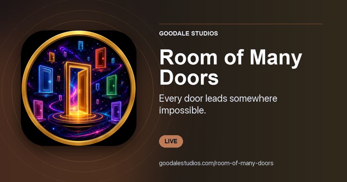 Room of Many Doors product guide artwork